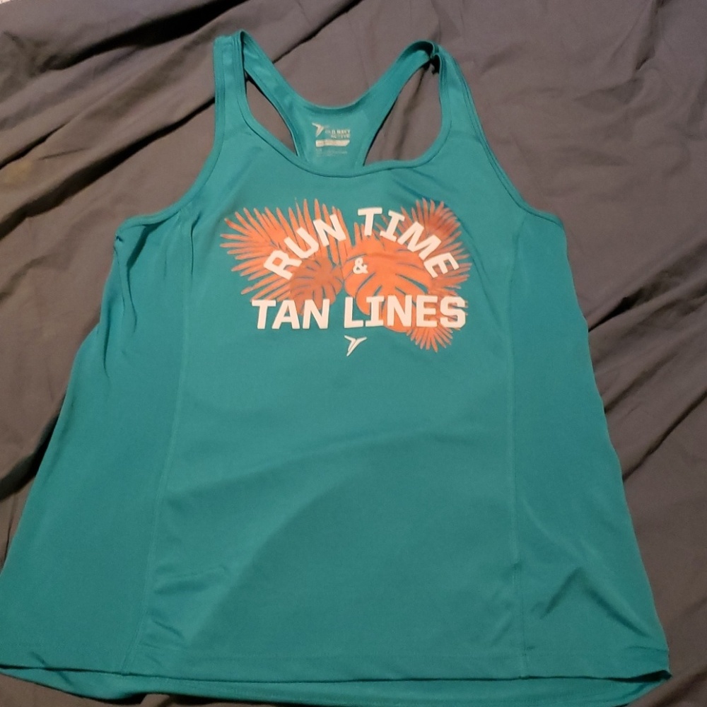 Dry fit old Navy workout tank size L